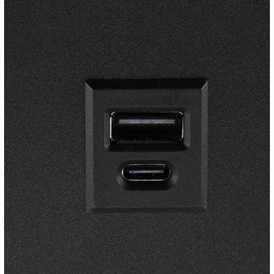 Oprawa dekoracyjna ZULA WLL USB GU10 czarny  IDEUS (04815)